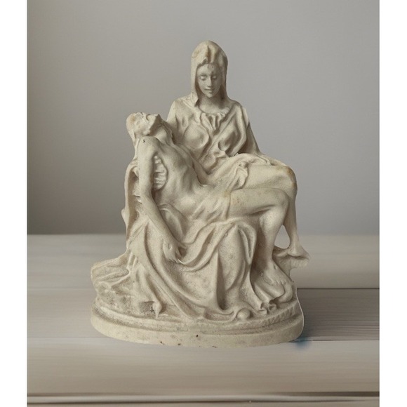 Other - Pieta VTG Sculpture, Mary Cradling Jesus's Body After His Descent From The Cross